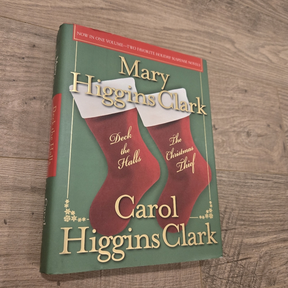 Mary Higgins Clark Christmas 2in1 Book Deck The Halls & The Christmas Thief